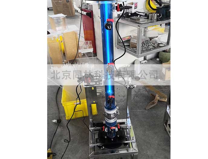 臭氧+UV一體化實驗裝置試驗現場